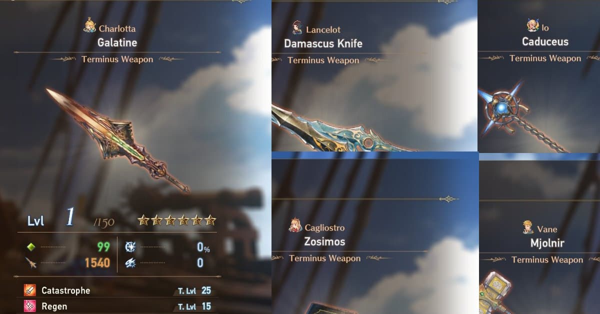 Banner image for How to get & farm Terminus Weapons (6th Weapon)