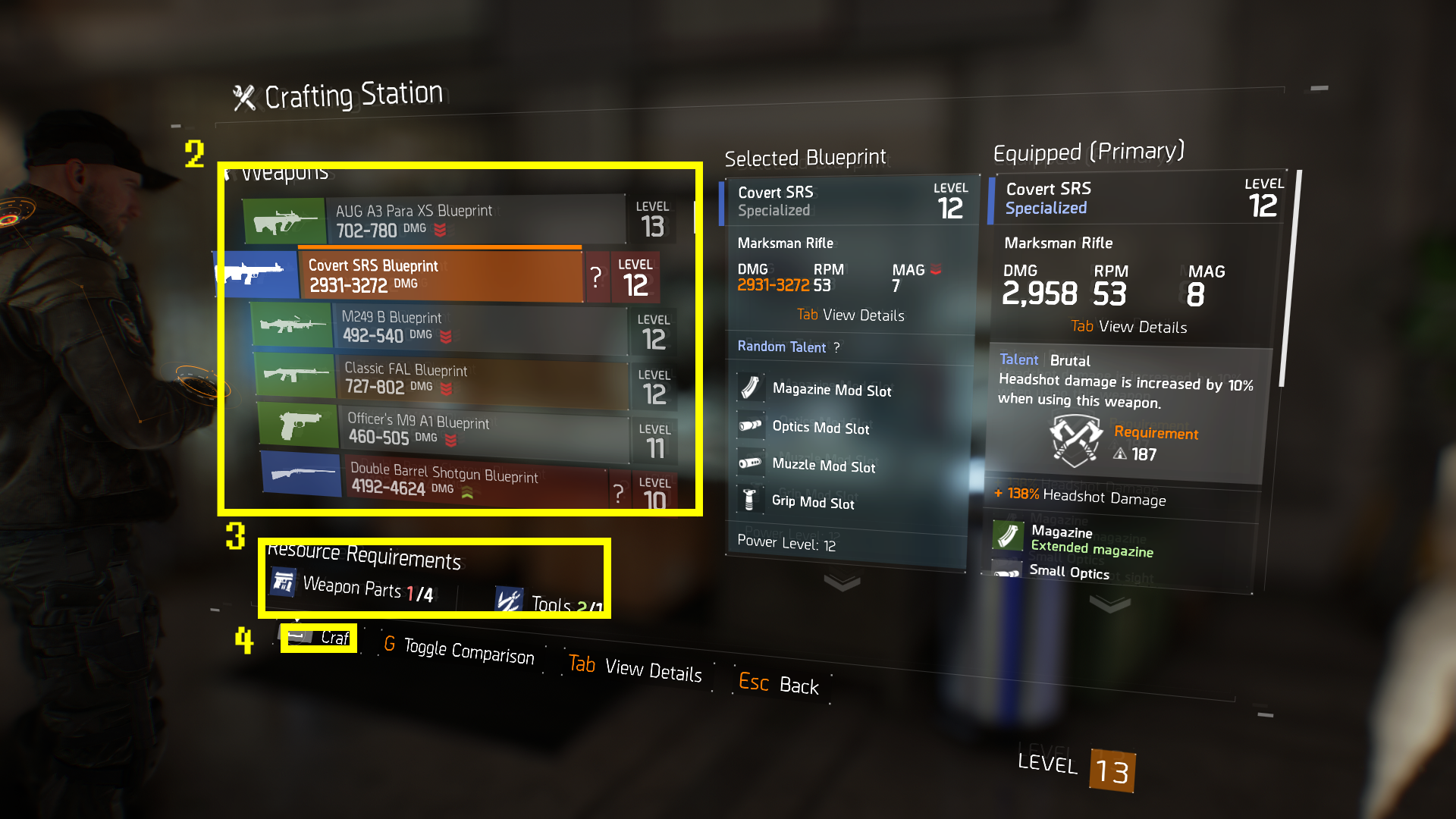 TeamBRG-The-Division-Crafting-Basics-Crafting-Menu-2