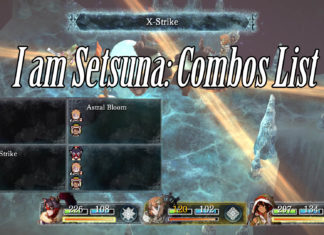 I am Setsuna: Tech & Combo list, effects & FAQ