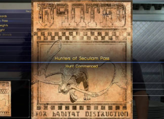 FFXV Hunt: Hunters of Secullam Pass (Coeurl) Guide