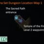 d3 bones of rathma necromancer set dungeon location map 1