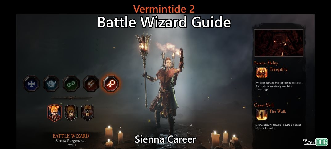 vermintide 2 battle wizard career talents builds guide team brg vermintide 2 battle wizard career