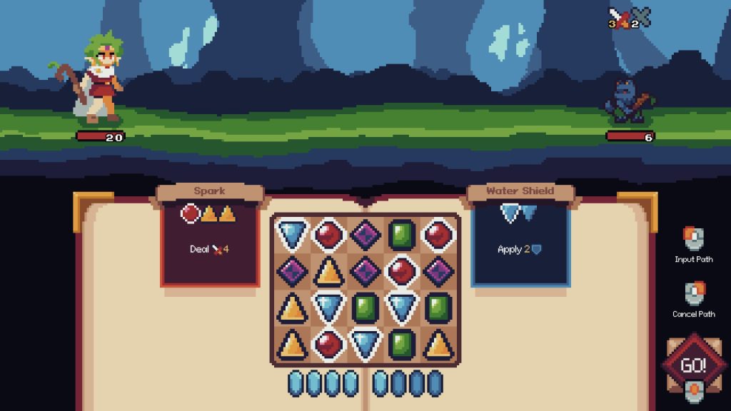 Image showing Witching Stone combat and spell system works.